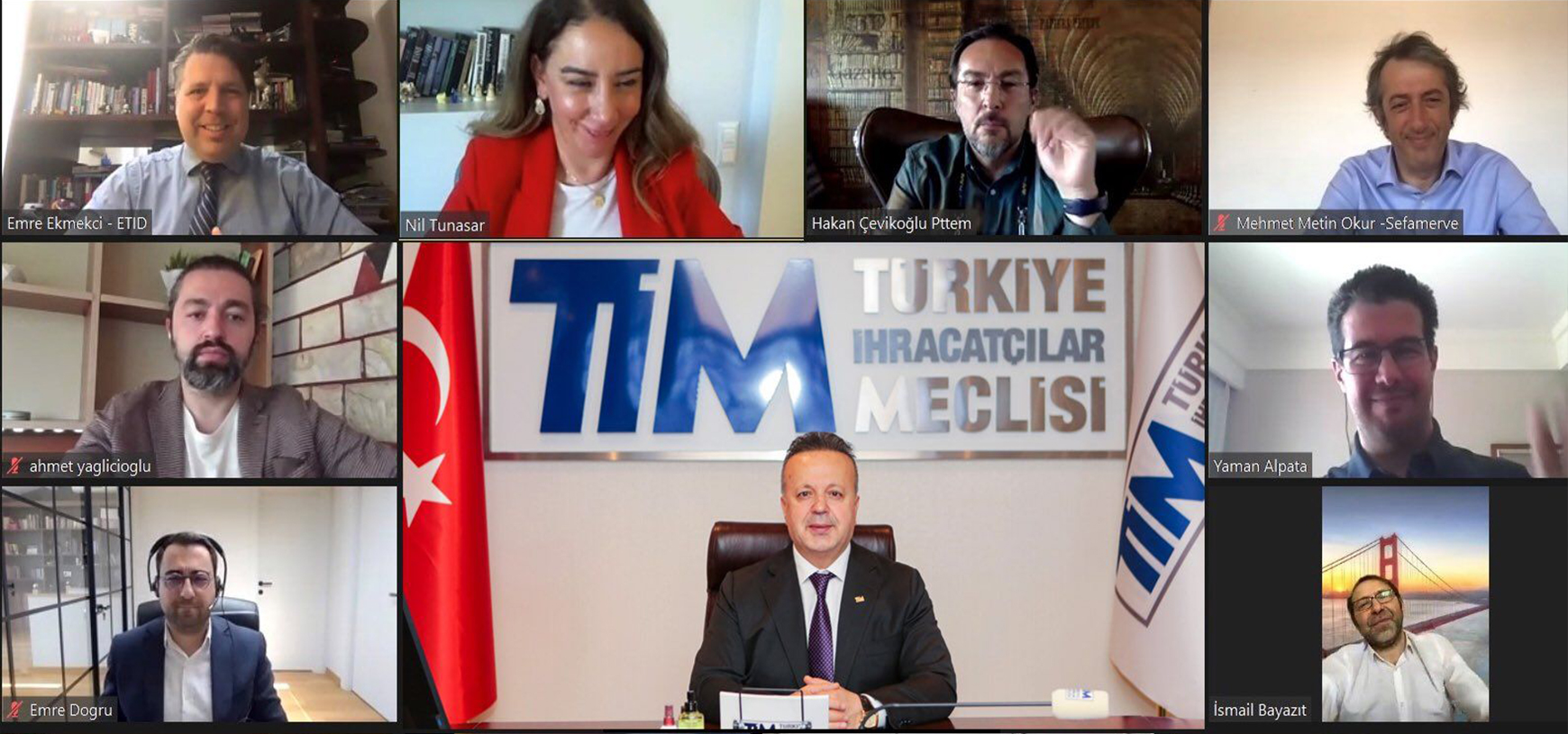 Türkiye İhracatçılar Meclisi (TİM) tarafından düzenlenen E-İhracat İstişare Toplantısı