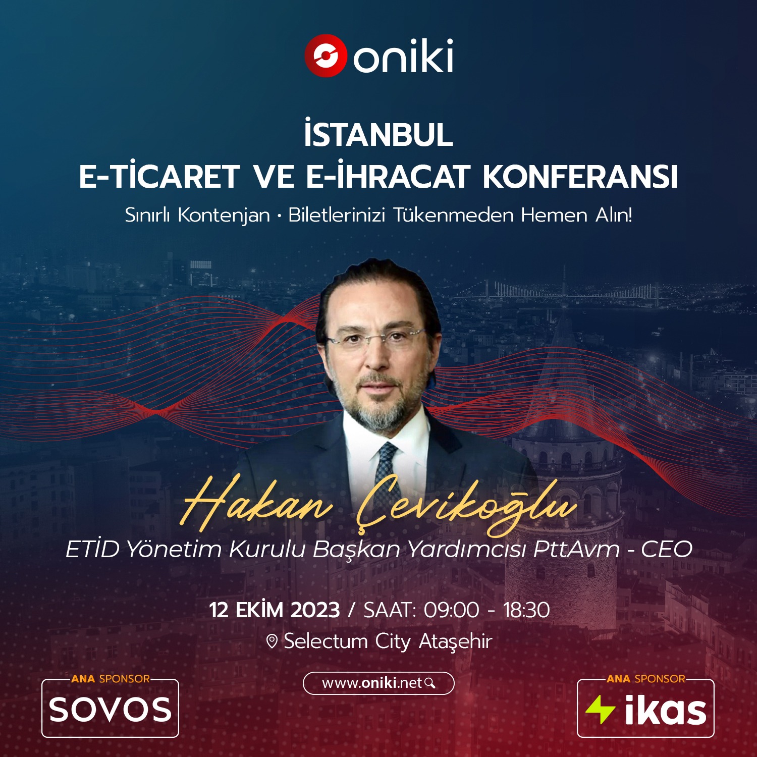 Oniki E-ticaret ve E-ihracat Konferansı Bu Sefer İstanbul’da olacak