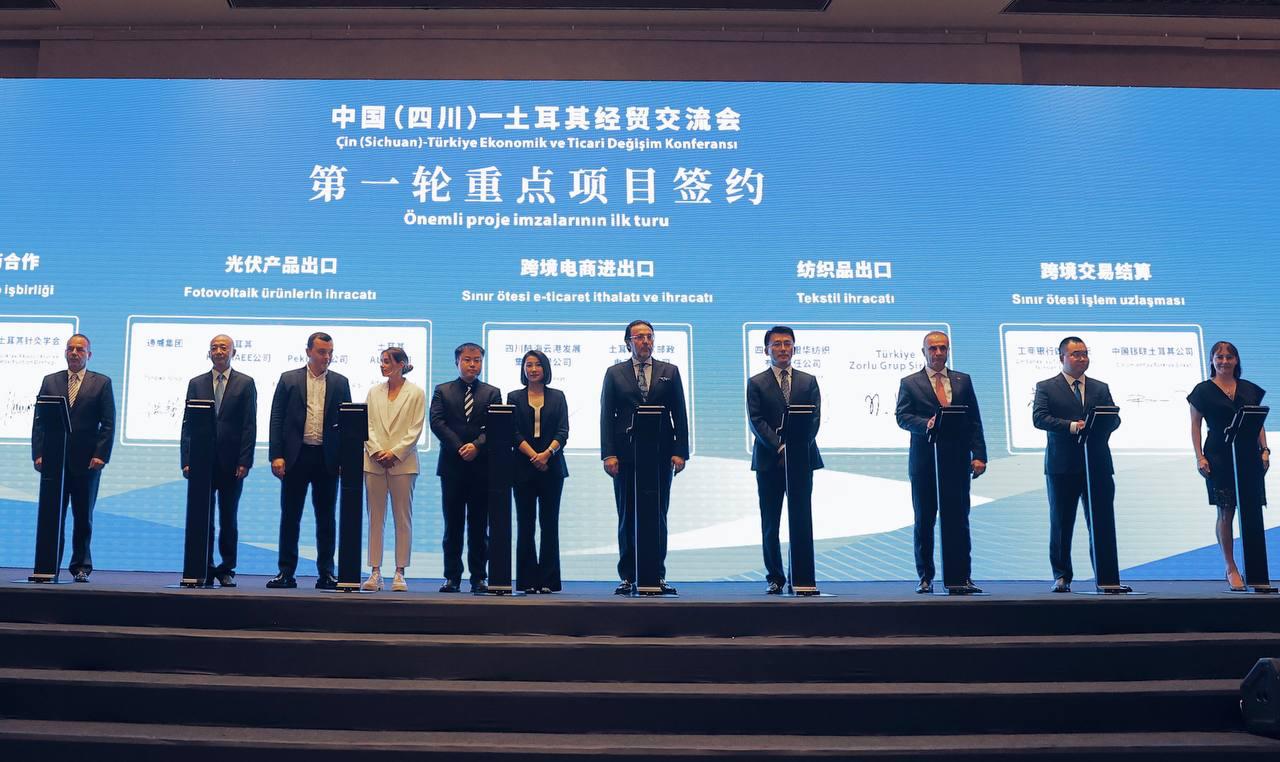 Çin (Sichuan) - Türkiye Ekonomik ve Ticari Değişim Konferansı