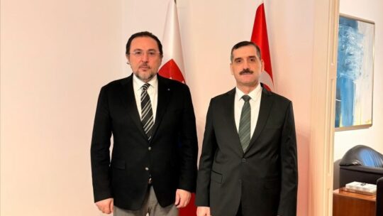 Slovak Cumhuriyeti Nezdindeki Büyükelçisi Sn. Erkan Özoral’ı Ziyaretimiz! 2314321241232 e1769758198812