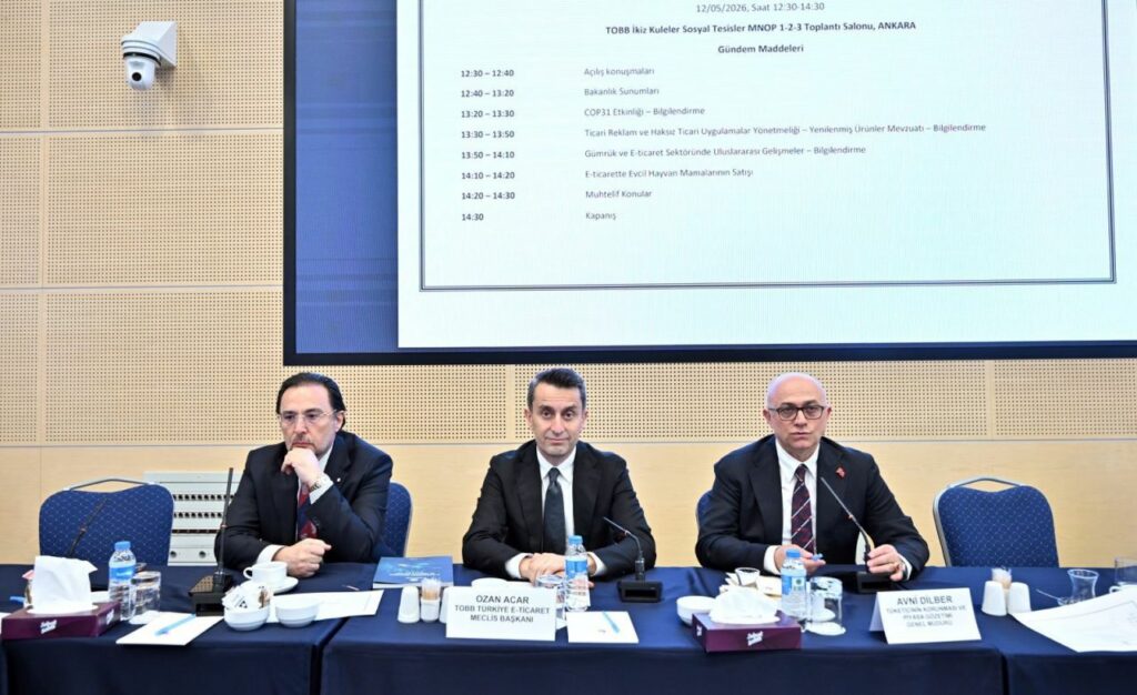 Tobb Türkiye E-Ticaret Meclisi Toplantımızı Gerçekleştirdik. 1778745097129